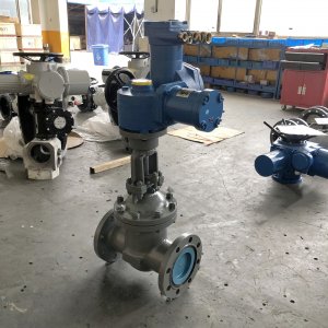 礦用電動(dòng)閥門MKZ941H-40 DN150防爆（礦山、冶